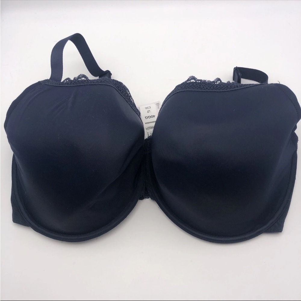 M&S Bra Full Coverage Underwire 40F NWT Blue